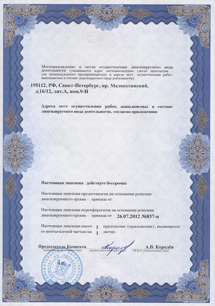 Лицензия на осуществление фармацевтической деятельности в Шумском